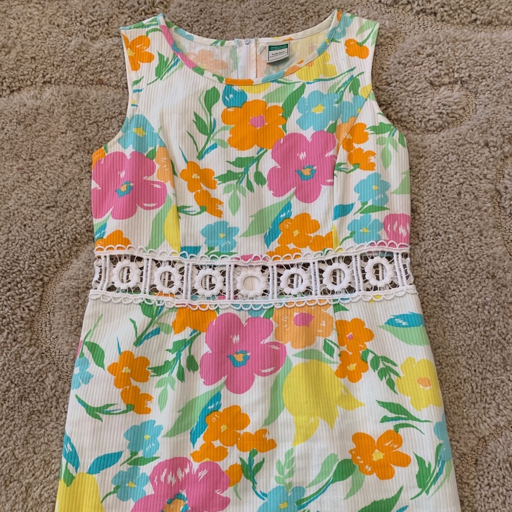 United Colors of Benetton 90s Floral Mini Dress